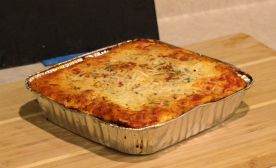 Homemade turkey meatball lasagne - Only From Scratch